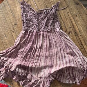 FP Movement by Free People Mauve Backless Dress